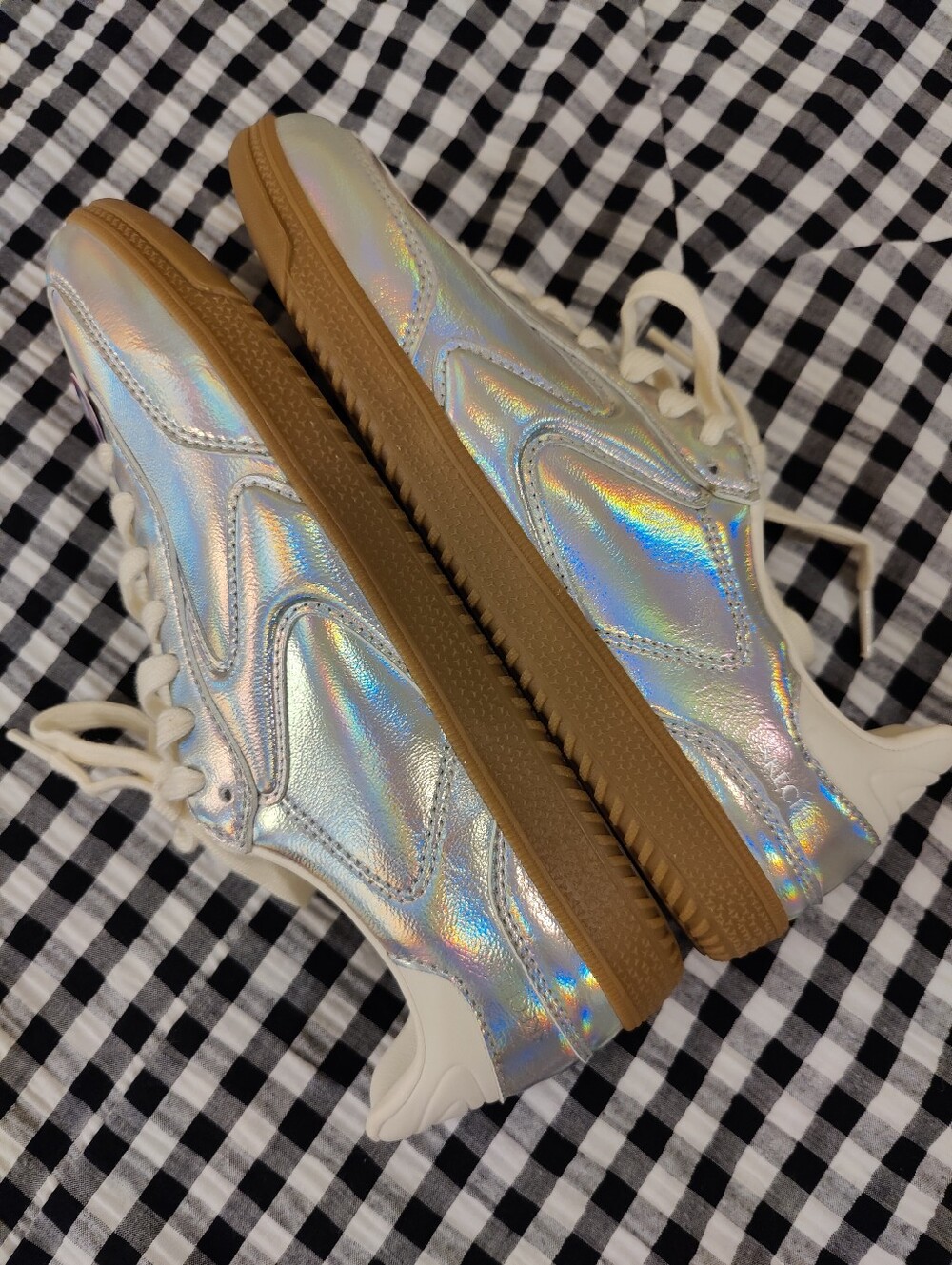 New Skechers Court Classics Hotshot-True Iridescence Women's Sneaker, Sz 8 - Picture 6 of 12